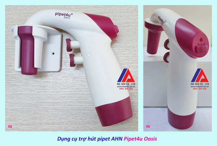 Dụng cụ trợ hút pipet AHN Pipet4u Oasis Dụng cụ trợ hút pipet AHN Pipet4u Oasis