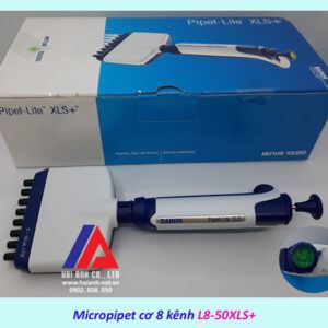 Micropipet cơ 8 kênh Mettler Toledo RAININ L8-50XLS+