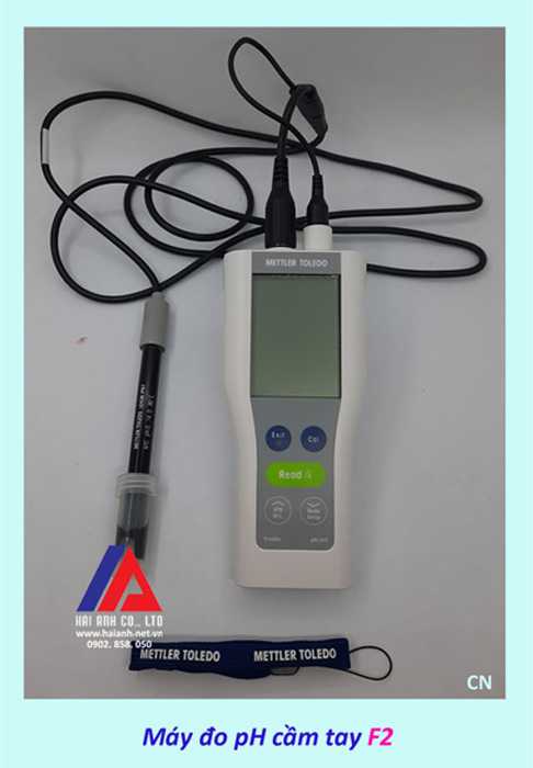 Máy đo pH cầm tay METTLER TOLEDO FiveGo F2 Máy đo pH cầm tay METTLER TOLEDO FiveGo F2