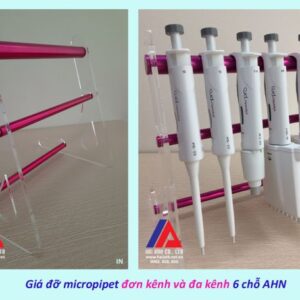Giá đỡ micropipet đơn kênh và đa kênh 6 chỗ AHN