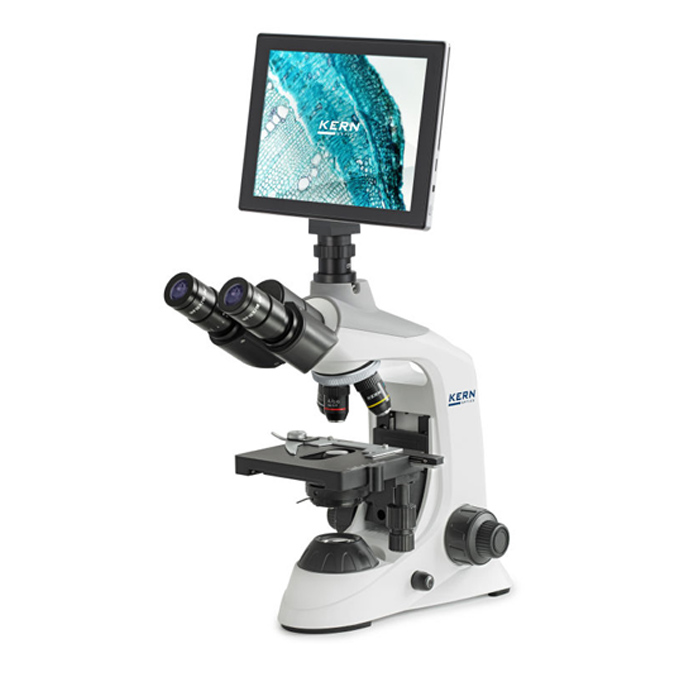 Kính hiển vi 3 mắt có màn hình KERN OBE 134T241 Kính hiển vi 3 mắt có màn hình KERN OBE 134T241