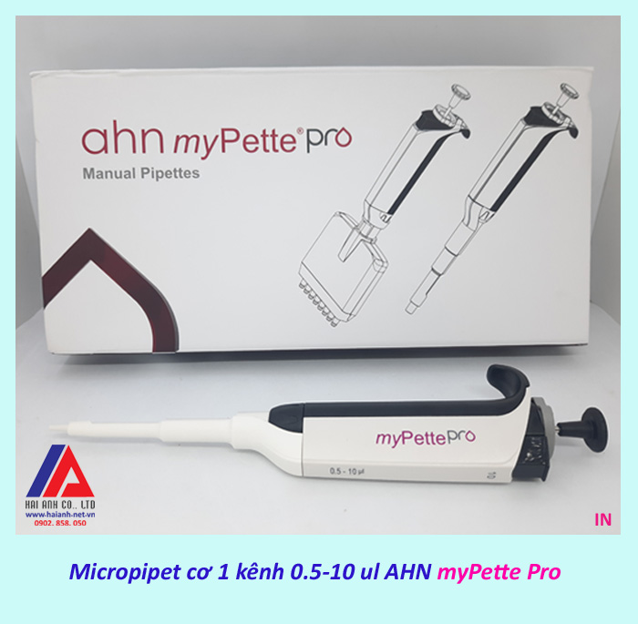 myPette Pro - Micropipet 0.5-10 ul AHN myPette Pro - Micropipet 0.5-10 ul AHN