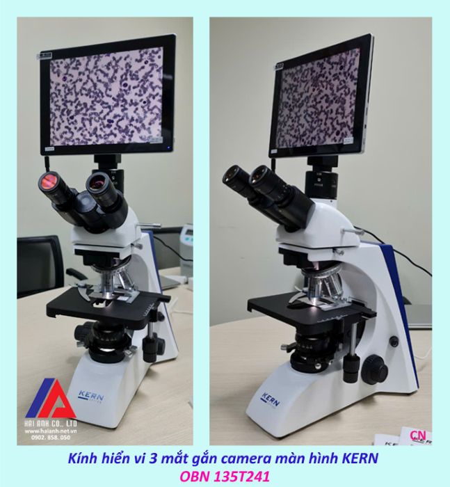 Kính hiển vi 3 mắt KERN OBN 135T241